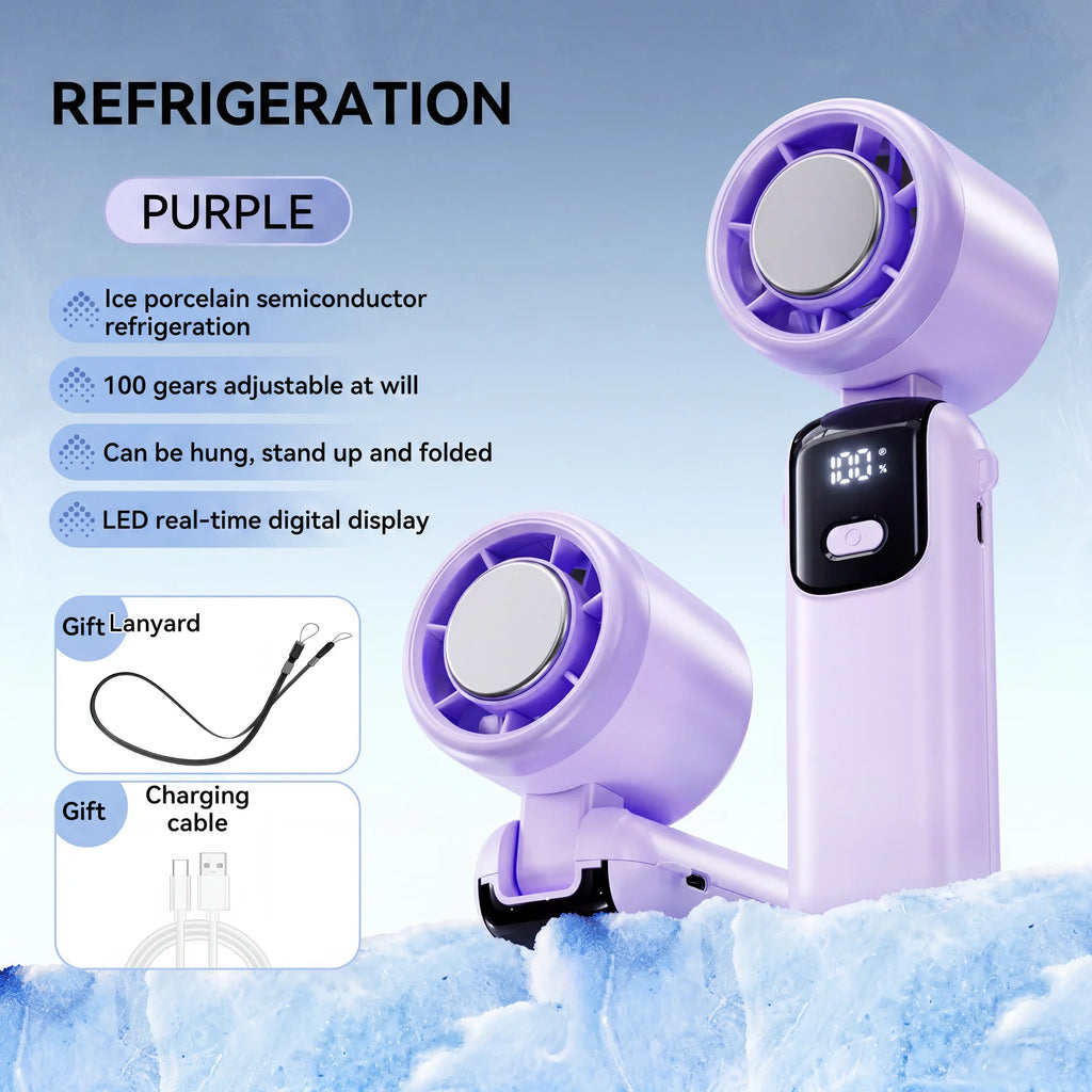 Ventilateur Portatif Turbo Refroidissant -16 °C